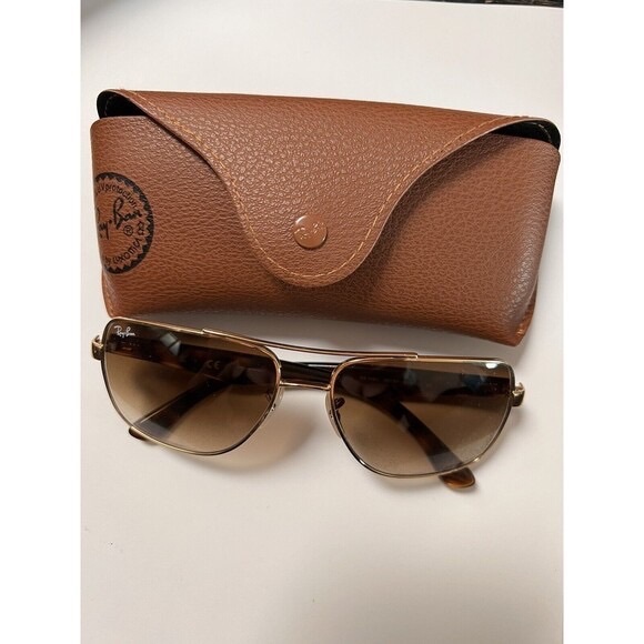 Ray-Ban Other - Ray Ban Men’s Brown Metal And Plastic tortoiseshell Frames With Case